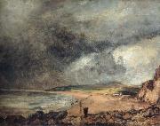 John Constable Weymouth Bay Spain oil painting artist